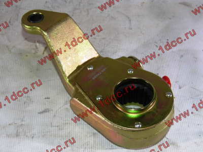 Трещетка задняя правая желтая (рычаг регулировки тормозов) H2/H3 HOWO (ХОВО) WG9100340057 фото 1 Липецк