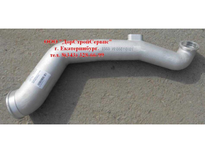 Патрубок интеркулера дюралевый Н А7 HOWO A7 VG1095110101 фото 1 Липецк