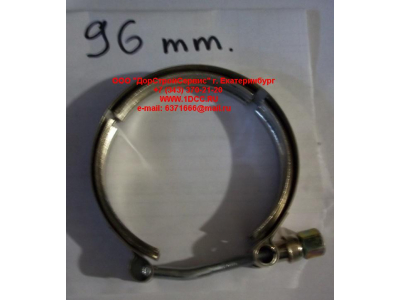 Хомут турбокомпрессора D=96 H HOWO (ХОВО)  фото 1 Липецк