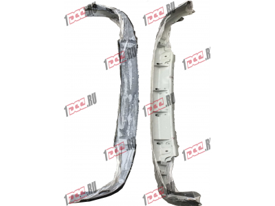 Бампер A7 черный нижний металлический узкий HOWO A7 WG1664240006/1 фото 1 Липецк