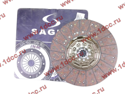 Диск сцепления ведомый 420 мм SAGES H2/H3 HOWO (ХОВО) WG1560161130 фото 1 Липецк