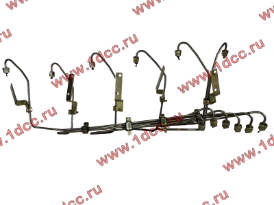 Трубки высокого давления, комплект на ДВС 6шт WP10E2 SHAANXI / Shacman (ШАНКСИ / Шакман) 612600081310 фото 1 Липецк